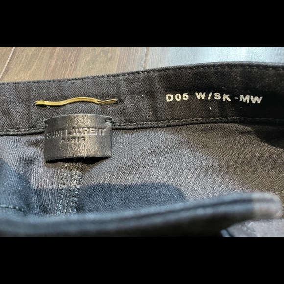 Saint Laurent black denim - Picture 5 of 8